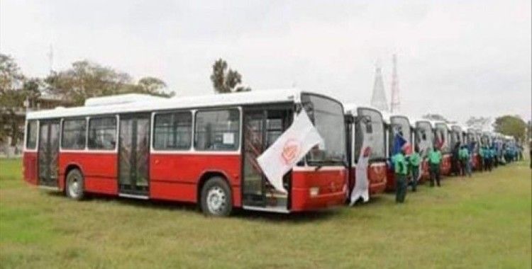 Türkiye'den Gambiya'ya otobüs yardımı