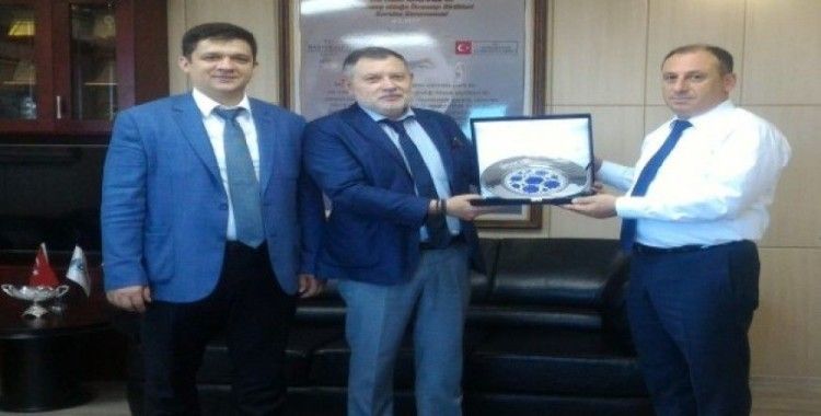 Rusya'nın Trabzon Başkonsolosu'ndan DKİB'e ziyaret