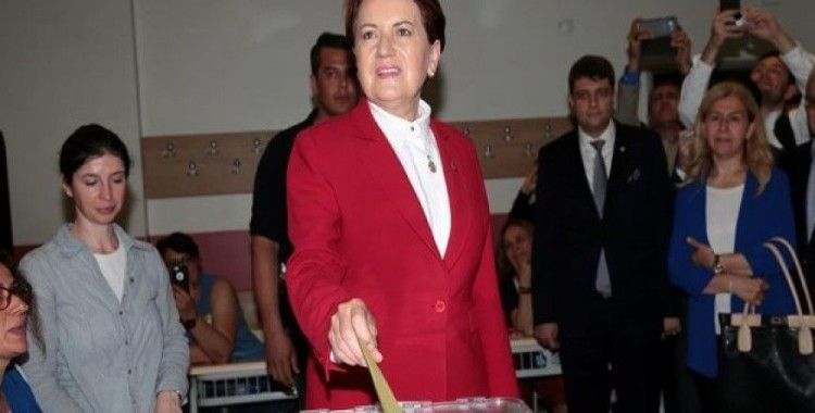Akşener'in oy kullandığı sandıktan Erdoğan çıktı
