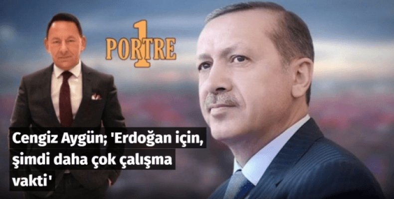 Erdoğan: 'Şimdi daha çok çalışma vakti'
