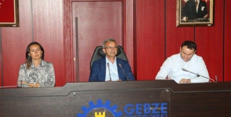 Gebze Belediyesi meclisi toplandı