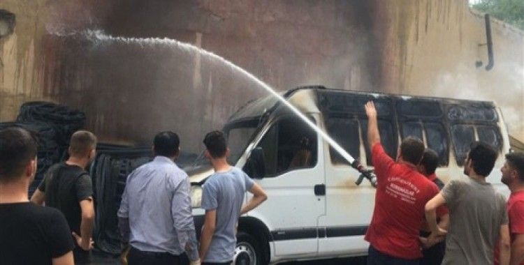 Erzincan'da yangın
