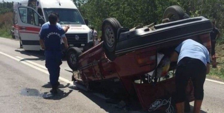 Edirne'de trafik kazası, 8 yaralı
