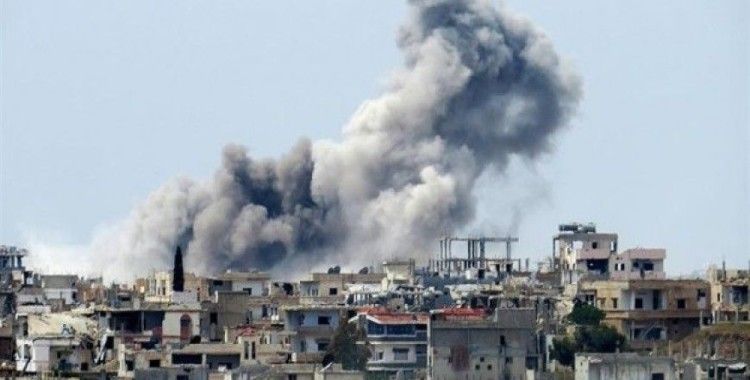 Suriye hava saldırısında ölü sayısı 54'e çıktı