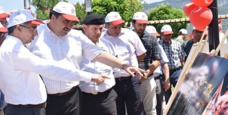 Havran'da Şehit Ömer Halisdemir Parkı açıldı 