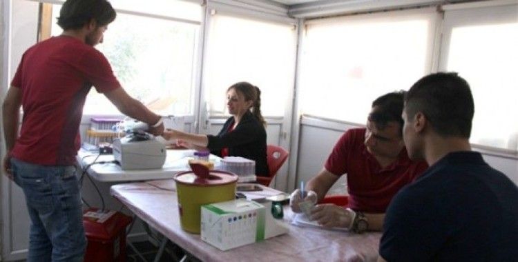 Ceylanpınar'da Kan Bağışına Yoğun İlgi