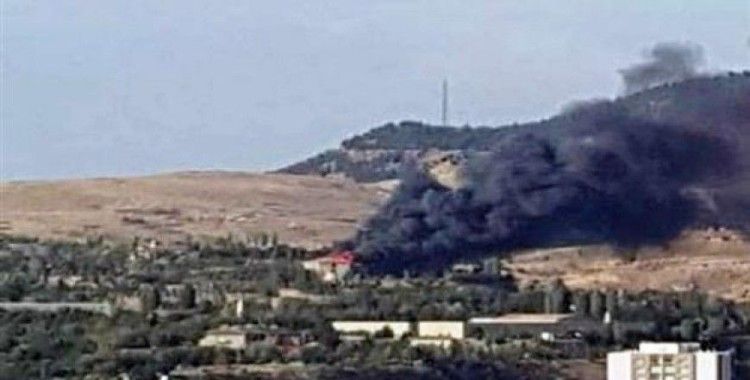 ​Ankara'da askeri kışlada çatı yangını