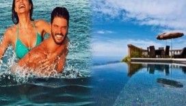 Tolgahan Sayışman ile eşi Almeda Abazi tatilde
