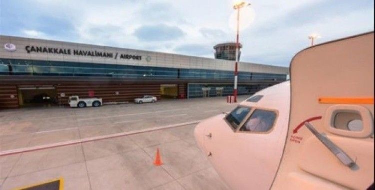 Çanakkale'de havalimanı kullanımı arttı