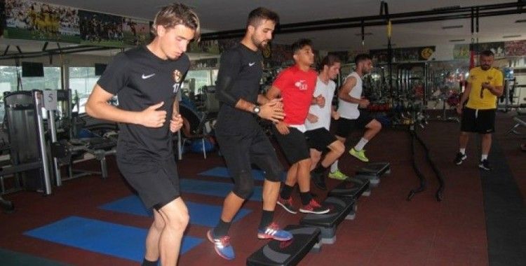Eskişehirspor fitness ve aerobik çalıştı