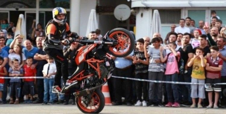 Tokat'ta motosiklet festivali nefesleri kesti
