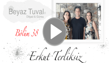 Erkut Terliksiz ile sanat Beyaz Tuval'in 38. bölümünde