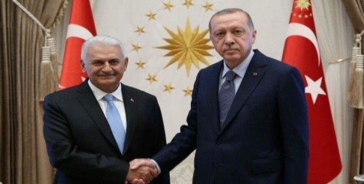 Cumhurbaşkanı Erdoğan Binali Yıldırım'ı kabul etti