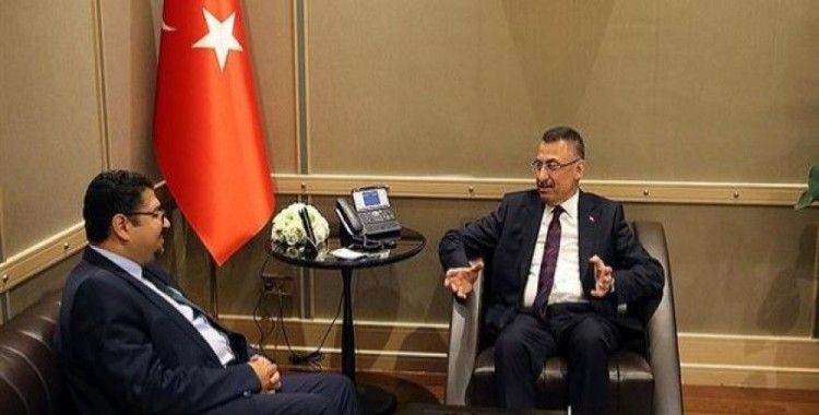 ​Cumhurbaşkanı Yardımcısı Oktay, Kordofani'yi kabul etti