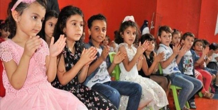 Suriyeli Öğrencilere Yaz Anaokulu Projesi tamamlandı