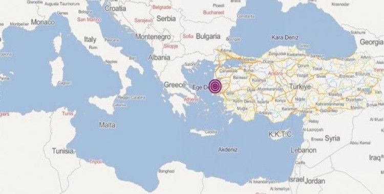 ​Ege Denizi'nde 4,9 büyüklüğünde deprem