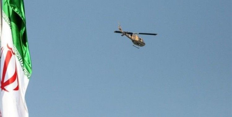 İran'da askeri helikopter düştü