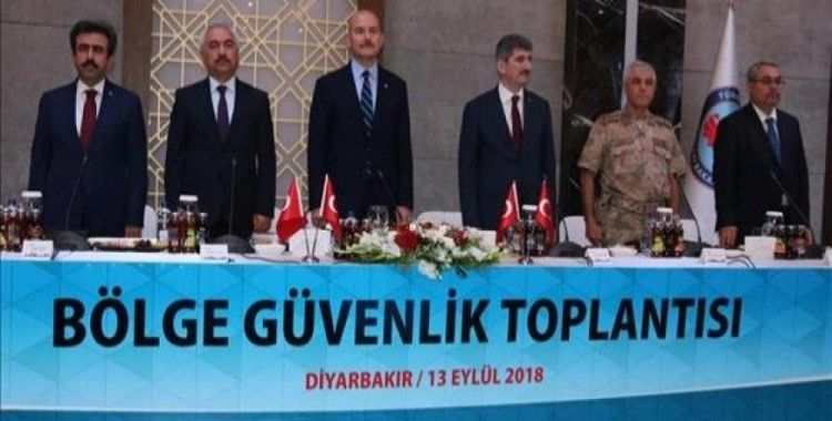 Diyarbakır'da 'Bölge Güvenlik Toplantısı' düzenlendi