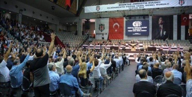 Beşiktaş'ta tüzük değişikliği kongresi sona erdi