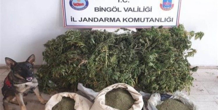​Bingöl'de 158 kilo uyuşturucu ele geçirildi