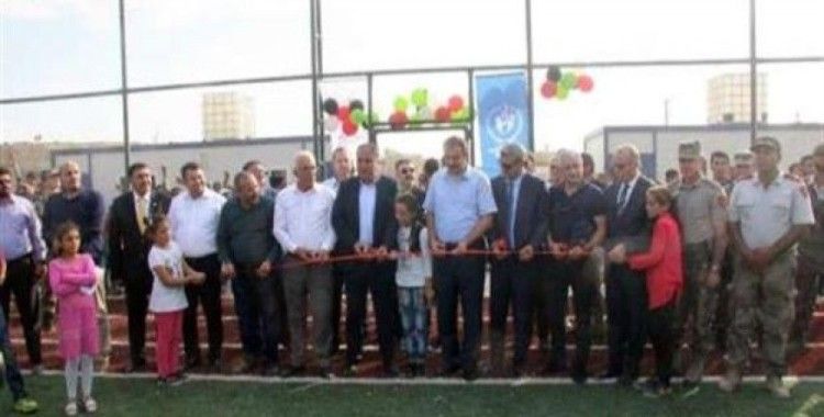 Çobanbey'de bölge adliyesi ile spor tesisi açılışı yapıldı