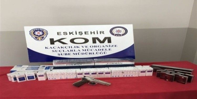 Eskişehir'de kaçak sigara operasyonu