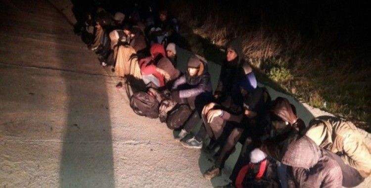 ​51 göçmen yakalandı