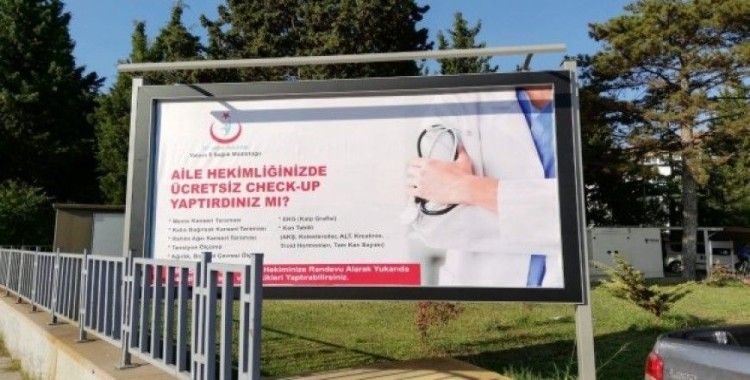 Yalova'da ücretsiz check-up hizmeti başladı