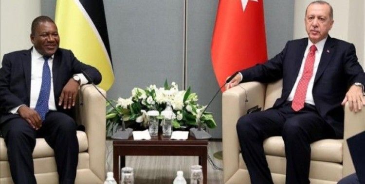 ​Cumhurbaşkanı Erdoğan Mozambik Devlet Başkanı Nyusi ile görüştü