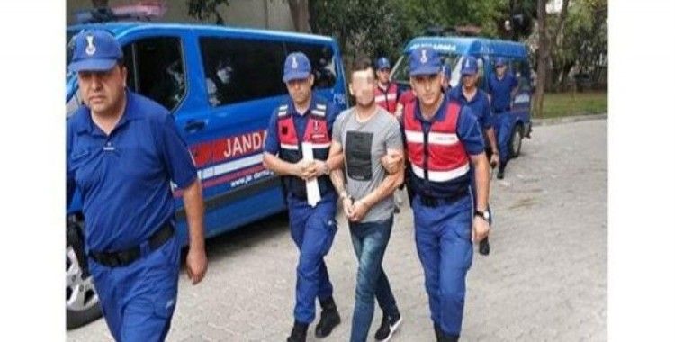 Samsun'da jandarmaya tehdit ve yaralamaya tutuklama