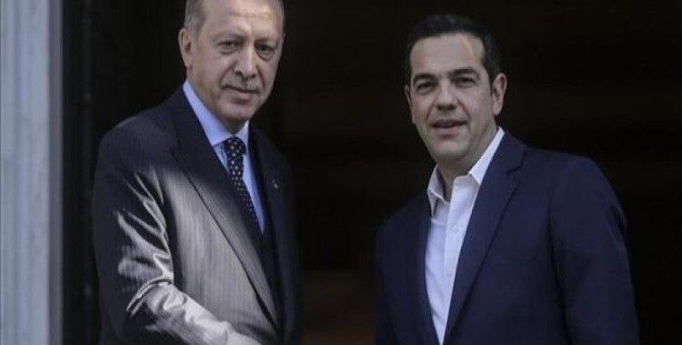 Erdoğan'ın Yunanistan Başbakanı Çipras ile görüşmesi başladı