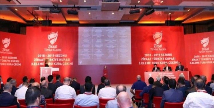 Türkiye Kupası'nda 4. eleme turu kura çekimi yapılacak
