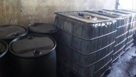 7 bin 800 litre kaçak akaryakıt ele geçirildi