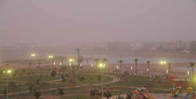Toz bulutu Cizre'de hayatı olumsuz etkiledi