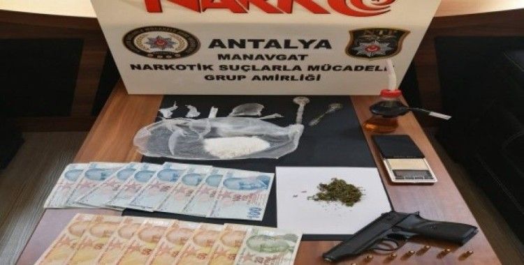 Manavgat'ta uyuşturucu operasyonu, 1 tutuklama