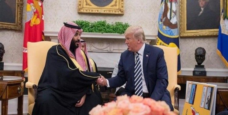 Trump, Suudi Arabistan Veliahtı Bin Selman ile görüştü