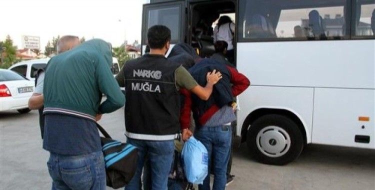 Fethiye'de Büyük Uyuşturucu Operasyonu, 11 tutuklama