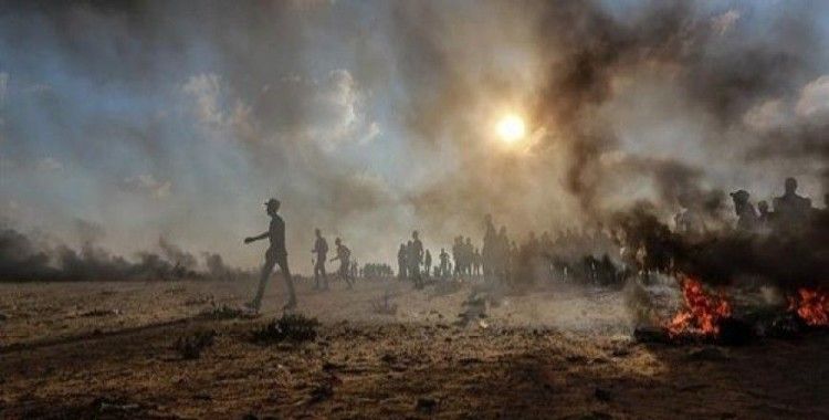 ​İsrail askerleri Gazze sınırında 5 Filistinliyi yaraladı
