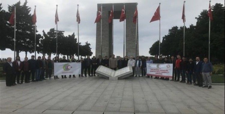 Asım'ın nesli hareketi Çanakkale gezisi düzenledi