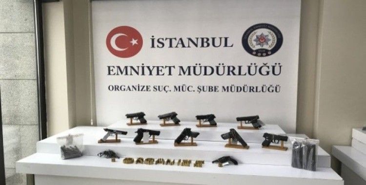 İstanbul'da silah kaçakçıları adliyede