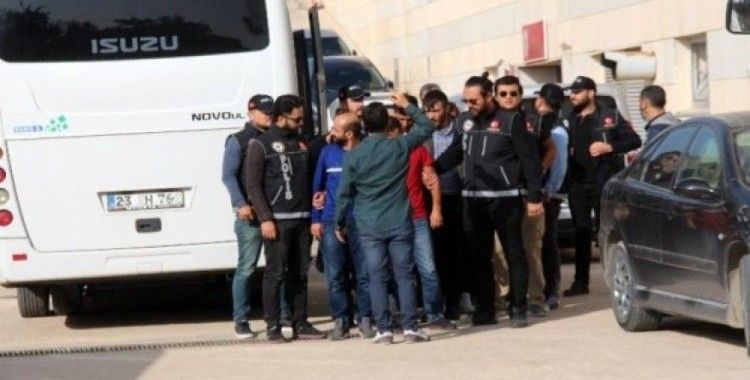 Elazığ'da uyuşturucu operasyonu, 5 tutuklama