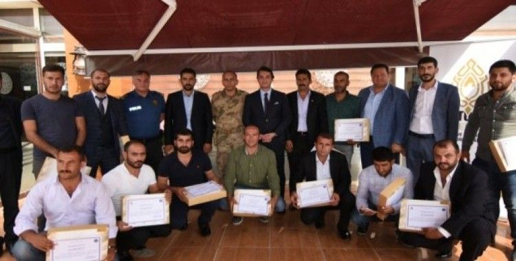 Artuklu Belediyesi Afrin'den dönen güvenlik güçlerini unutmadı
