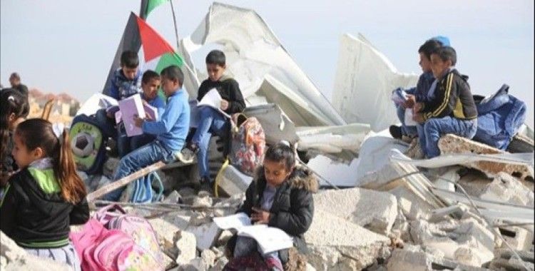 İsrail Batı Şeria'da bir okulu yıktı