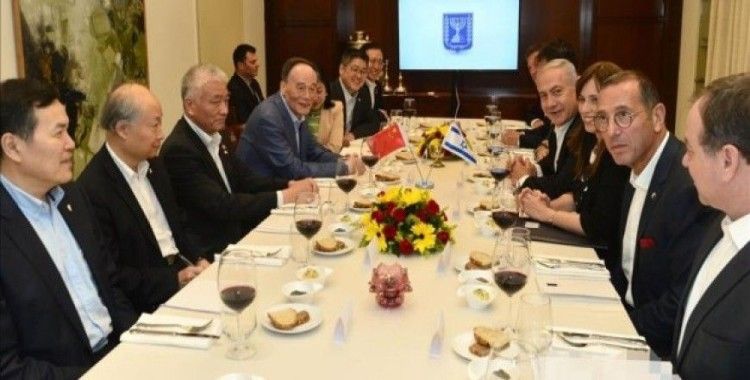 Çin Devlet Başkan Yardımcısı Çişan İsrail'de
