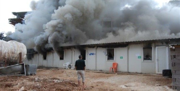 Çanakkale'de korkutan yangın
