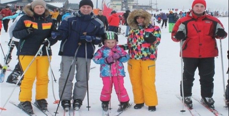 Ruslar kış tatili için yine Erciyes'e gelecek