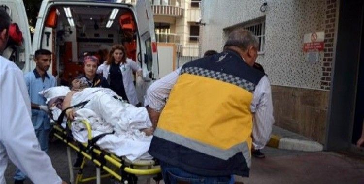 ​Cinayet zanlısı tarafından vurulan polis Salihli'de ameliyata alındı