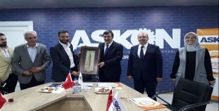 AK Parti Genel Başkan Yardımcısı Cevdet Yılmaz'dan ASKON ziyareti