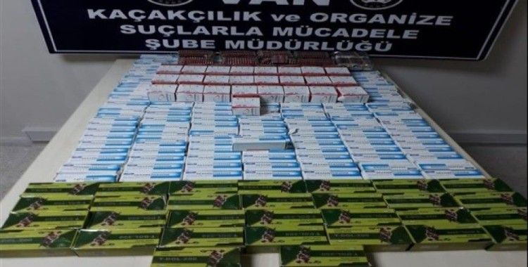 Van'da 26 bin 200 tablet kaçak ilaç ele geçirildi