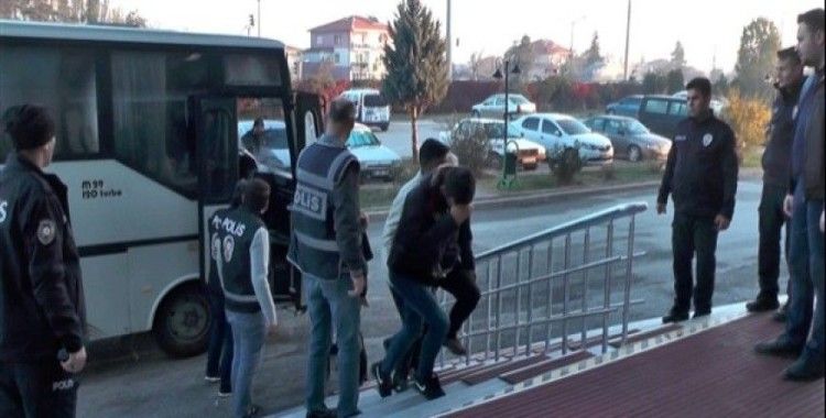Konya'daki uyuşturucu operasyonuna 11 tutuklama